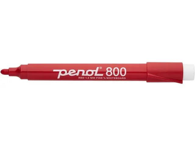 Whiteboardpenna PENOL 800 rund röd - Primmeshiper