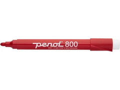 Whiteboardpenna PENOL 800 rund röd - Primmeshiper