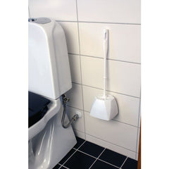 Wandhouder voor WC-set wit