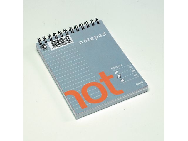 Spiralblock BANTEX A6 lin. spiral/top Primmeshiper