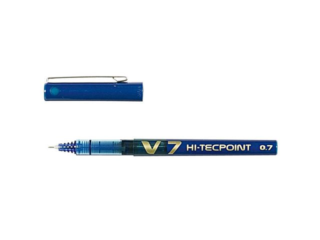 Bläckkulpenna PILOT Hi-Tec V7 0,7 blå - Primmeshiper
