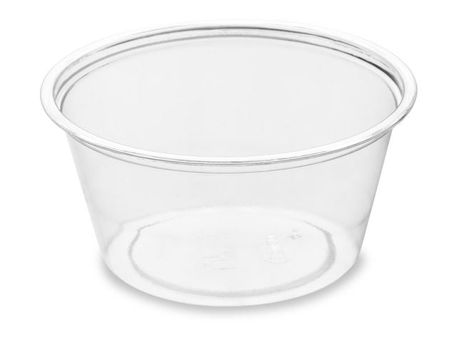 Dressingbägare rPET 60ml trans 100/fp - Primmeshiper