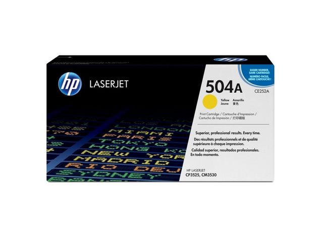 Toner HP CE252A 504A 7K gul - Primmeshiper
