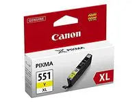 BlÀckpatron CANON CLI-551XL gul - Primmeshiper