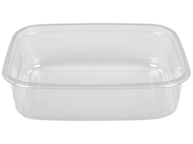 Plastform klar rektangulär 350ml 60/fp Primmeshiper