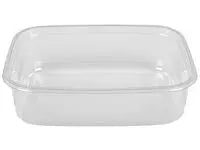 Plastform klar rektangulÀr 350ml 60/fp Primmeshiper
