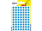 Etikett AVERY 8mm blÄ 490/fp - Primmeshiper