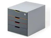 Blankettbox DURABLE Varicolor 4 Safe grå - Primmeshiper