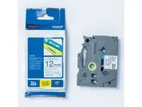 Tape BROTHER TZEMQ531 12mm Svart pÄ BlÄ Primmeshiper