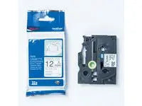 Tape BROTHER TZER231 12mm Svart pÄ Vit - Primmeshiper