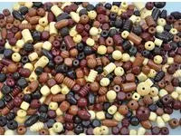 TrÀpÀrlor mix natur/brun 250gr ca 600st - Primmeshiper