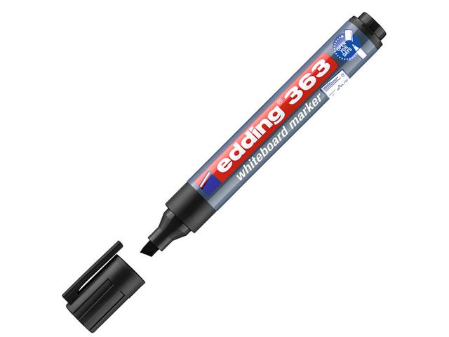 Whiteboardpenna EDDING 363 svart - Primmeshiper