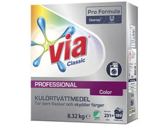 TvÀttmedel VIA Pro Form. Color 8,32kg - Primmeshiper