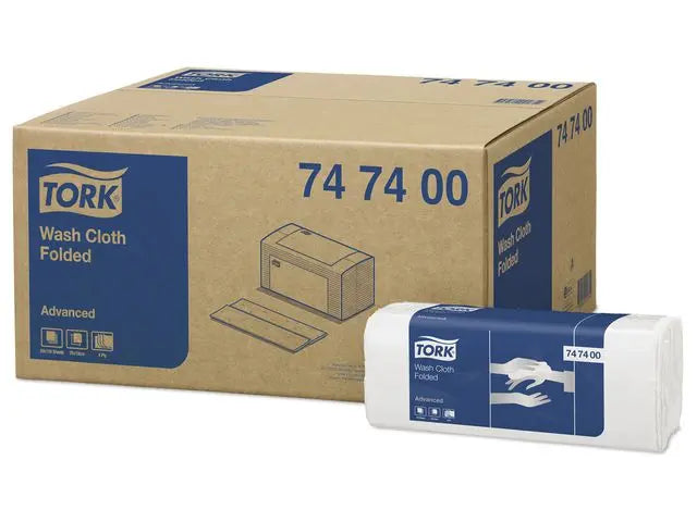 Tvättlapp TORK Adv 4-lag vit 2400/fp - Primmeshiper