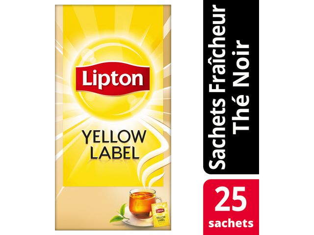 Te LIPTON påse Yellow Label 25/fpp - Primmeshiper