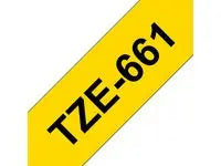 Tape BROTHER TZE661 36mm svart pÄ gul - Primmeshiper