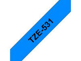 Tape BROTHER TZE531 12mm svart på blå - Primmeshiper