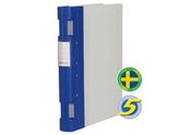 Gaffelpärm KEBAErgo A4 40mm blå/neutral - Primmeshiper