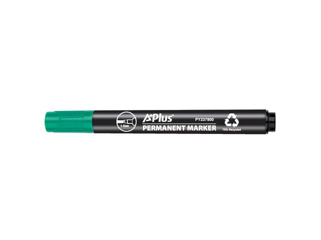 Märkpenna A PLUS eco sned 1-5mm grön - Primmeshiper