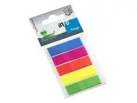 Index INFO NOTES 43x12mm 5 fÀrger plast - Primmeshiper