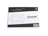 Kuvert konsument fp C5 FH vit 10/fp - Primmeshiper