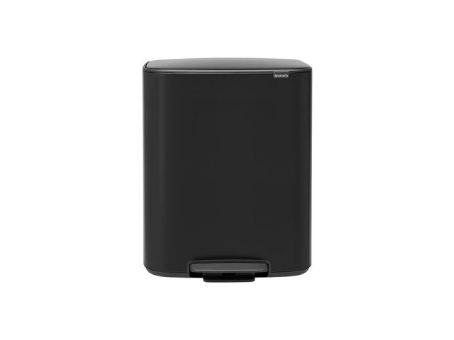 Papperskorg BRABANTIA Pedal Bo 60L Svart - Primmeshiper