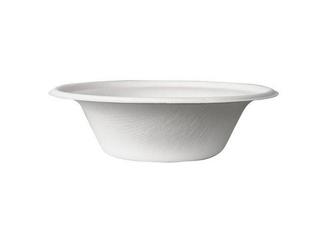 Skål PURE Bagasse 380ml 50/fp - Primmeshiper