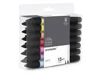 Promarker Softa fÀrger Fine/Broad 12/fp - Primmeshiper