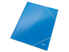 Gummibandsmapp LEITZ WOW 3-kl A4 blÄ - Primmeshiper