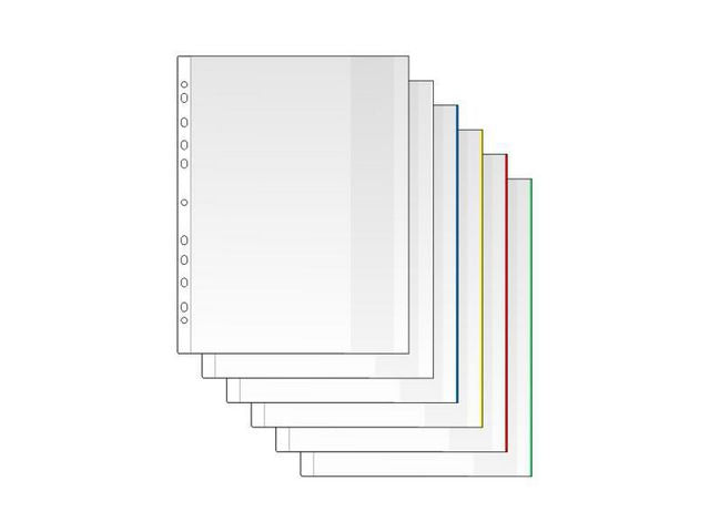 Plastficka Mapp A4 0,12mm röd 100/fp - Primmeshiper