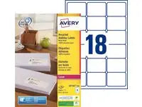 Etikett AVERY RECY 635x466 1800/fp - Primmeshiper