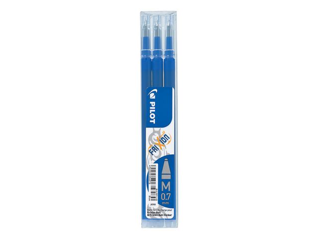 Refill PILOT Frixion 0,7mm blÄ 3/fp - Primmeshiper