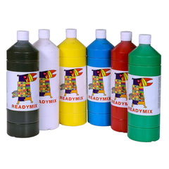 Readymix kleurleer 1L x 6