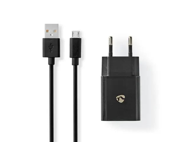 Laddare vÀgg NEDIS 2.1 A Micro-USB svart - Primmeshiper