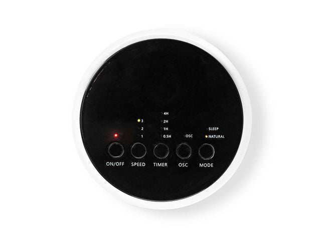 Tornfläkt NEDIS 74 cm 45W + fjärr vit - Primmeshiper