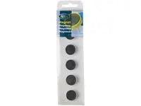 Magnetknappar ACTUAL 20mm svart 6/fp - Primmeshiper