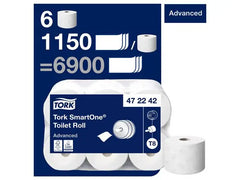 Toalettpapper TORK Adv T8 2-lag 6/fp - Primmeshiper