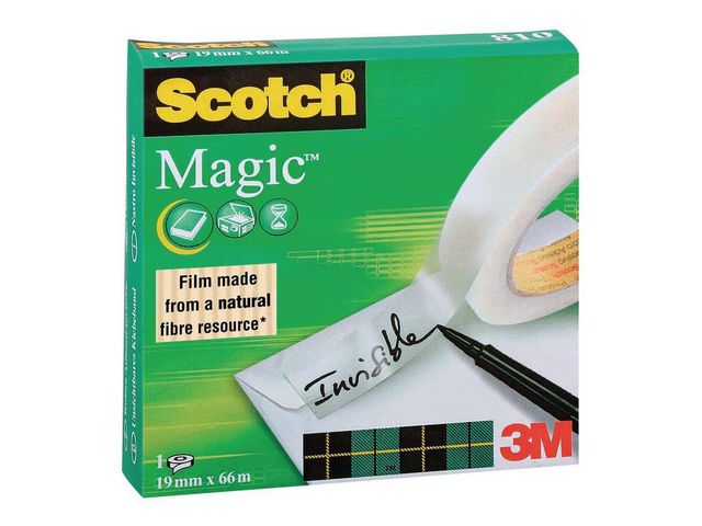 Dokumenttejp SCOTCH 810 19mmx66m - Primmeshiper