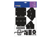 Stickers kurvor och korsningar 50/fp - Primmeshiper