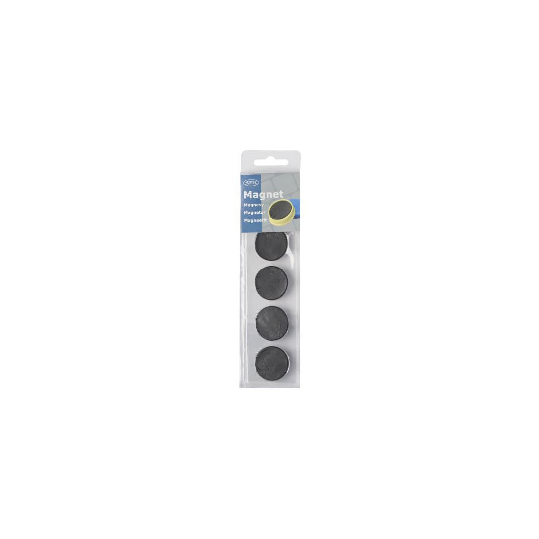 Magnetknappar ACTUAL 30 mm svart 5/fp Primmeshiper