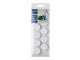 Magnetknappar ACTUAL 25 mm vit 10/fp - Primmeshiper