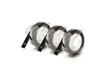 PrÀglingsband DYMO 9mmx3m svart 3/fp - Primmeshiper