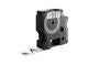 Tape DYMO D1 19mm nylon svart på vit - Primmeshiper