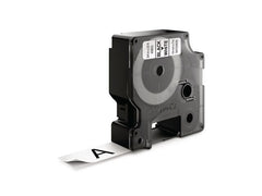 Tape DYMO D1 19mm svart på vit 10/fp - Primmeshiper