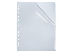 Plastficka sig BANTEX A4 0,12 vit 100/fp - Primmeshiper