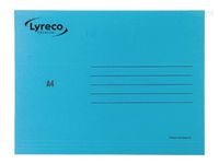 Hängmapp LYRECO premium A4 blå 25/fp - Primmeshiper