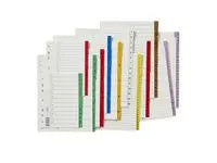 Pappregister BRIGHTOFF. 1-10 blå 10/fp - Primmeshiper