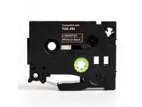 Tape 24mm TZe-355 vit pÄ svart - Primmeshiper