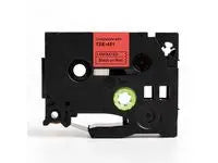 Tape 24mm TZe-451 svart pÄ röd - Primmeshiper