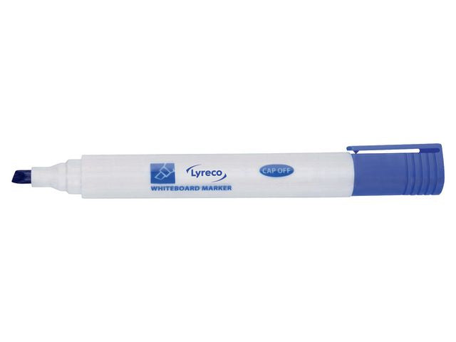 Whiteboardpenna LYRECO drywipe sned blÄ - Primmeshiper